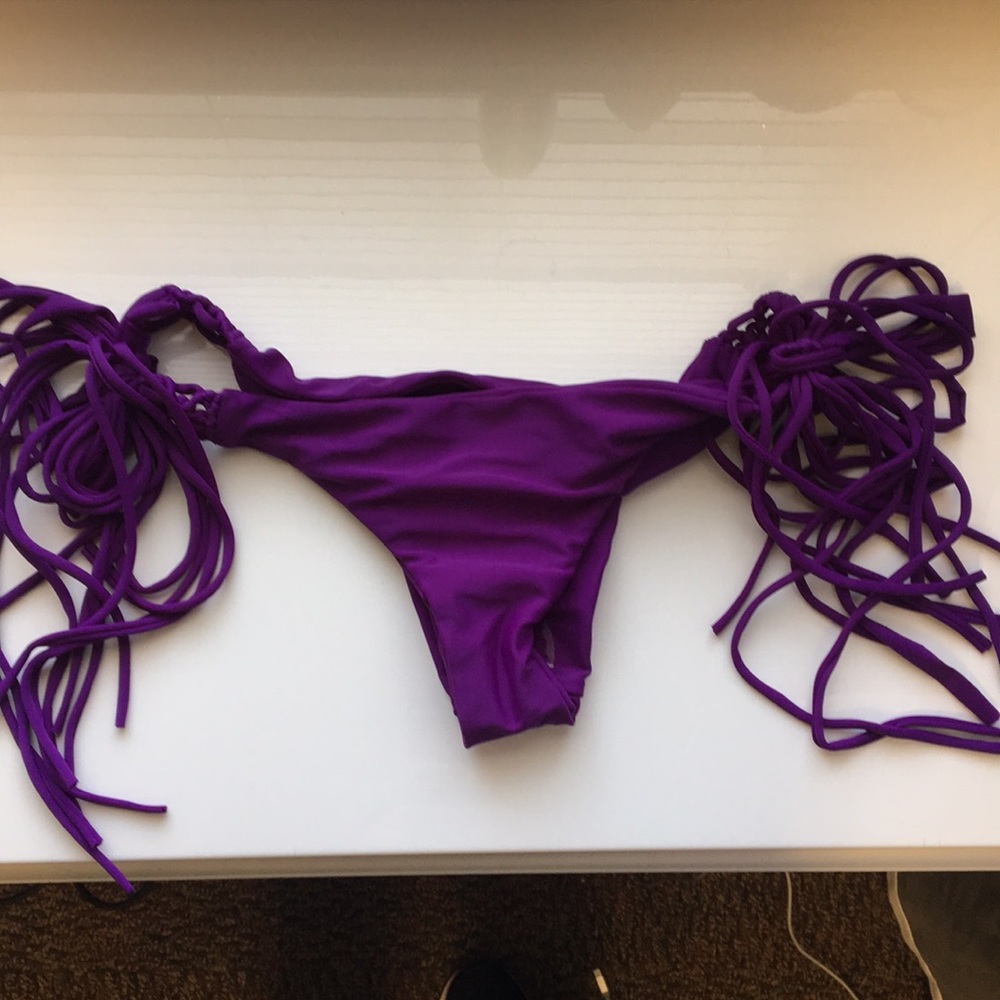 Mikoh purple string bottoms